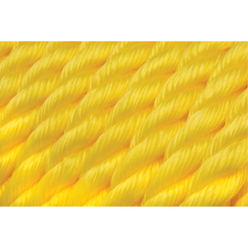 Braided Yellow Rope, Polypropylene, 300' Sidevic Inc.