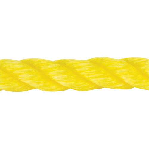 Corde jaune tress&eacute;e, Polypropyl&egrave;ne, 144' Sidevic Inc.