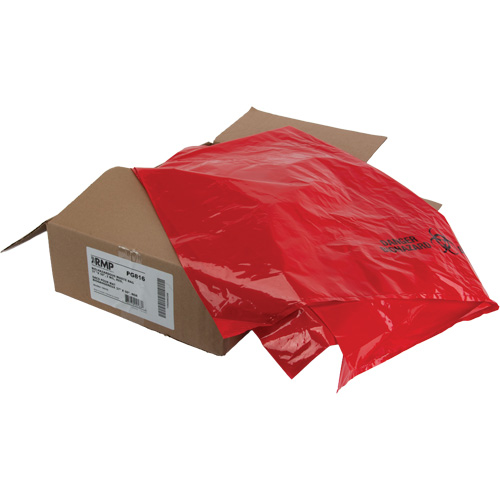 Waste Bags, Bio-Hazard, 50" L x 37" W, 2 mils Sidevic Inc.
