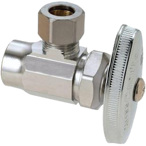 BrassCraft 1/2" Nominal Sweat Compressed Angle Valve Sidevic Inc.