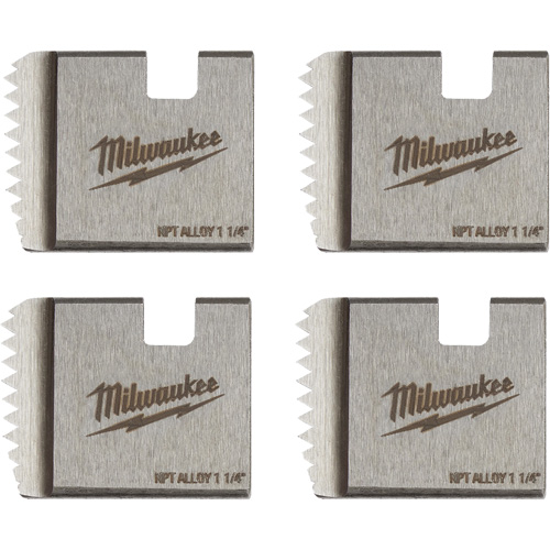 Matrices de tuyauterie portables NPT, Pour tuyau de 1-1/4", Alliage Sidevic Inc.