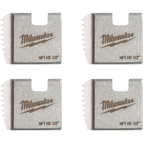 Matrices de tuyauterie portables NPT, Pour tuyau de 1/2", Alliage/Acier rapide Sidevic Inc.
