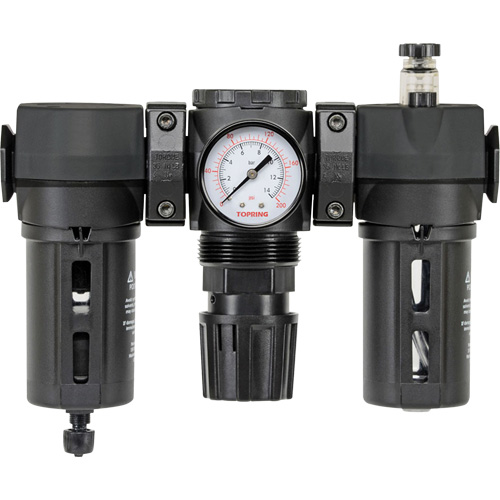 Filter, Regulator & Lubricator Modulair 300 with Manual Drain & Standard Bowl, 3/8" NPTF Sidevic Inc.