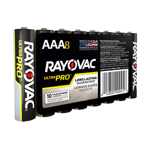 Ultra PRO Industrial Batteries, AAA, 1.5 V Sidevic Inc.