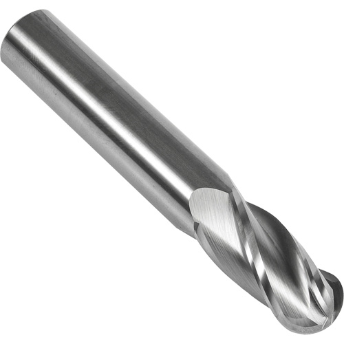 Fraise &agrave; bout sph&eacute;rique 30° S238, 1/16" dia., 1-1/2" lo, 4 cannelures, 1/8" tige, Carbure Sidevic Inc.