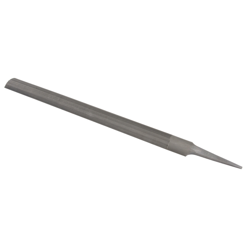 Lime pour pipeline, Demi-ronde, 14" l, Coupe B&acirc;tarde Sidevic Inc.