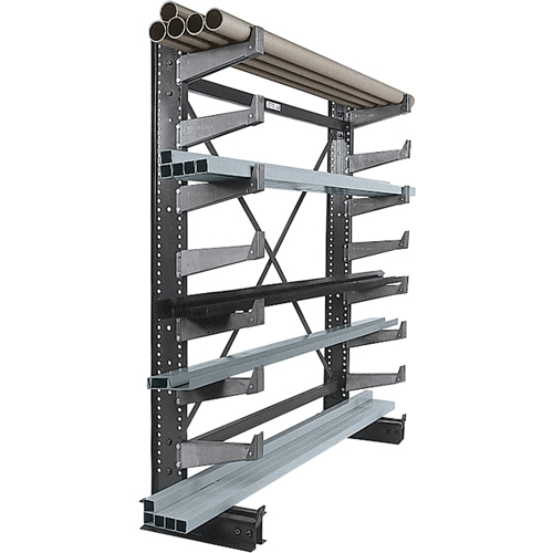 Single-sided Cantilever Brace Set - Starter, Single Sided, 14" Arm, 36" W x 84" H, 1000 lbs. Capacity Sidevic Inc.
