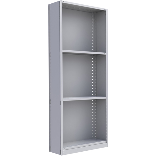 Interlok Shelving Unit, Steel, Boltless, 800 lbs. Capacity, 36" W x 88" H x 24" D Sidevic Inc.