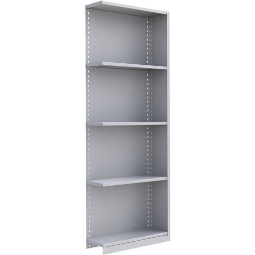 Interlok Shelving Unit, Steel, Boltless, 800 lbs. Capacity, 36" W x 100" H x 24" D Sidevic Inc.