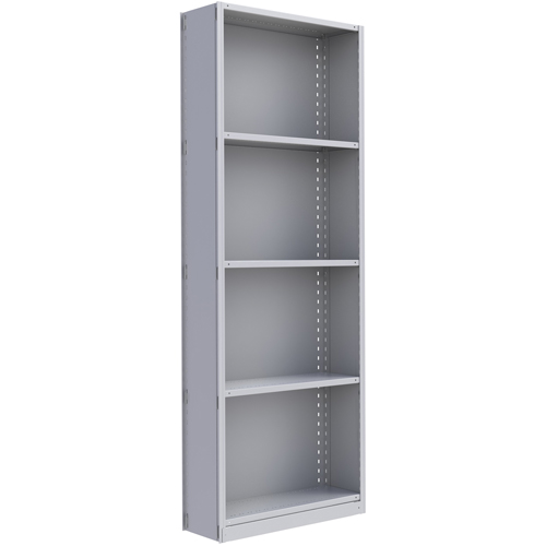 Interlok Shelving Unit, Steel, Boltless, 800 lbs. Capacity, 36" W x 100" H x 24" D Sidevic Inc.