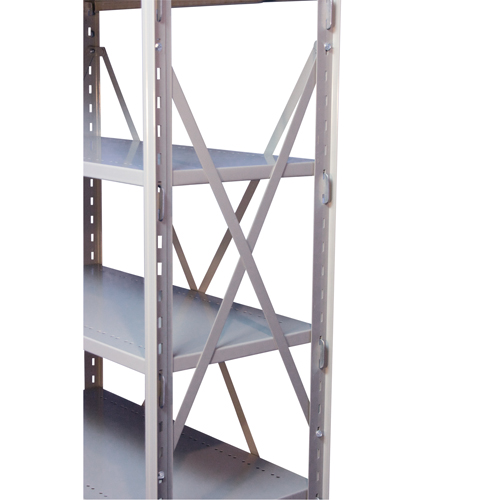 Interlok Boltless Shelving Back Braces Sidevic Inc.