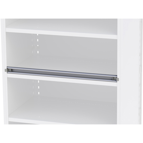 Interlok Boltless Shelving Bin Front Sidevic Inc.