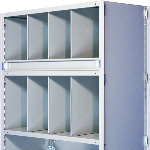 Interlok Boltless Shelving Divider Sidevic Inc.