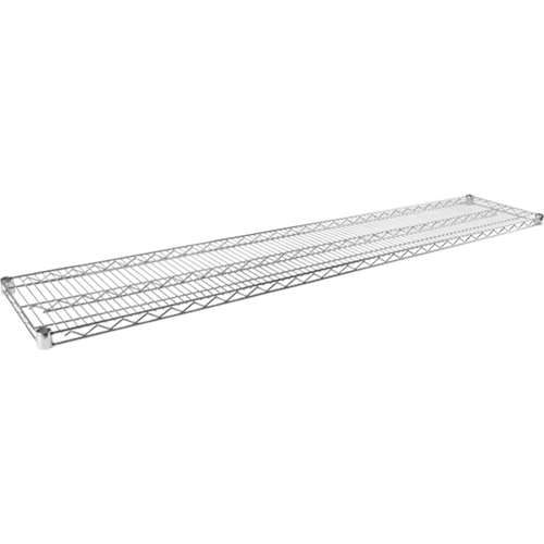 Tablette en treillis pour &eacute;tag&egrave;re robuste en treillis chromat&eacute;, 30" la x 18" p, Capacit&eacute; de 800 lb Sidevic Inc.