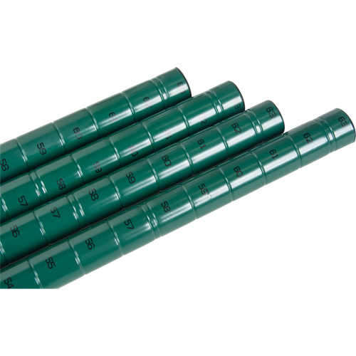 Heavy-Duty Green Epoxy Finish Wire Shelving Post Sidevic Inc.