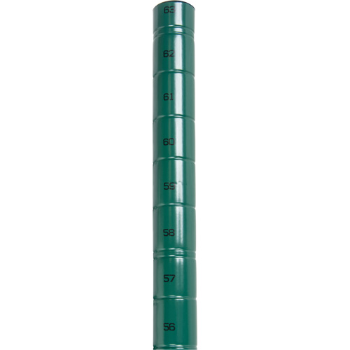Heavy-Duty Green Epoxy Finish Wire Shelving Post Sidevic Inc.