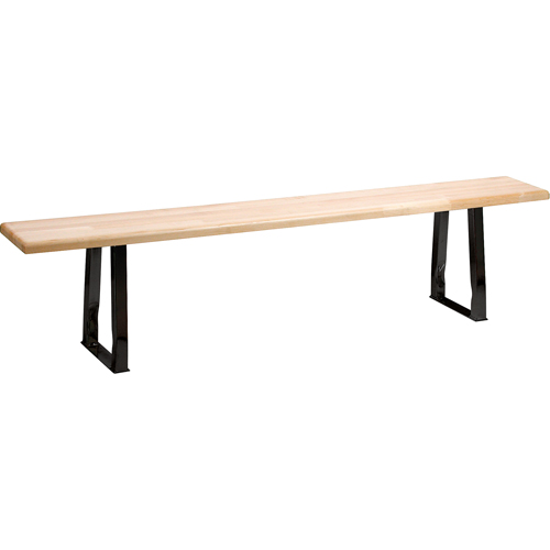 Banc pour vestiaire, Bois, 48" lo x 9-1/2" la x 16-1/2" h Sidevic Inc.