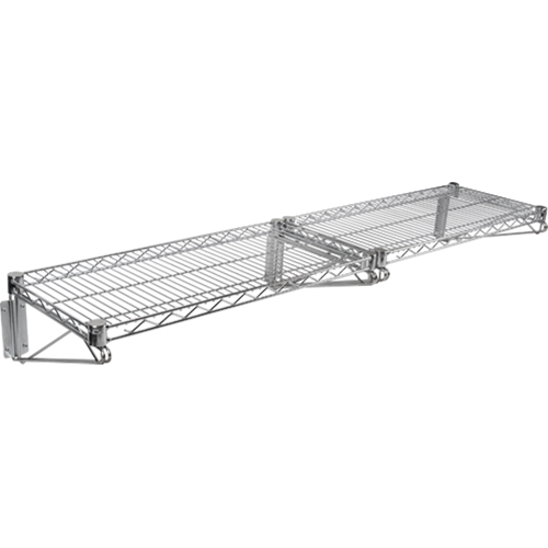 Ensemble d'&eacute;tag&egrave;re murale en treillis, Double Support, 200 lb Capacit&eacute;, 14" p Sidevic Inc.