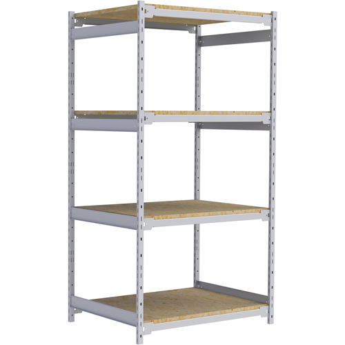 &eacute;tag&egrave;re-classeur de grande largeur, Acier, 4 Tablettes, 42" la x 32" p x 84" h Sidevic Inc.