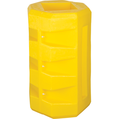 Protecteurs de colonne, Ouverture int&eacute;rieure 16" x 16", 31" lo x 31" la x 42" h, Jaune Sidevic Inc.