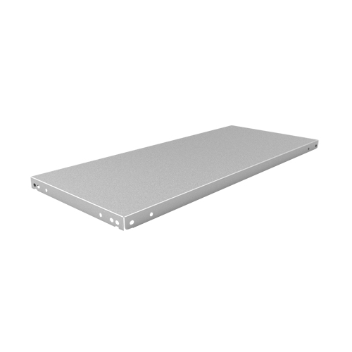 Slotted Angle Shelf, Galvanized Steel, 36" W x 15" D Sidevic Inc.