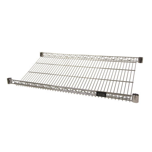Tablette inclin&eacute;e en treillis m&eacute;tallique, 18" la x 36" p, Capacit&eacute; de 400 lb Sidevic Inc.