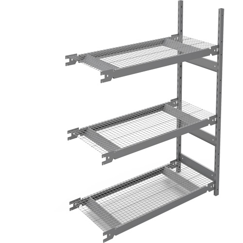 &eacute;tag&egrave;re de grande largeur, Acier, Sans boulons, Capacit&eacute; 1340 lb, 42" la x 60" h x 18" p Sidevic Inc.