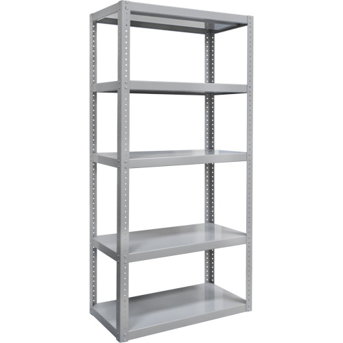 Heavy-Duty Shelving, Steel, Bolted, 3000 lbs. Capacity, 36" W x 72" H x 18" D Sidevic Inc.