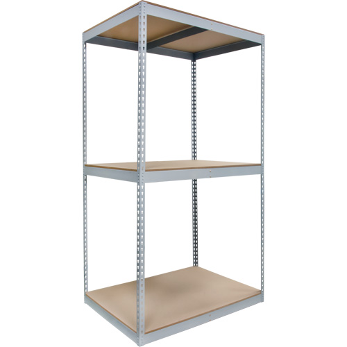 Heavy-Duty Shelving, Steel, Boltless, 750 lbs. Capacity, 72" W x 84" H x 24" D Sidevic Inc.