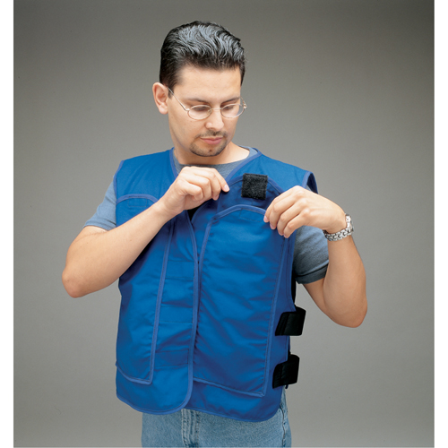 Vestes de refroidissement avec pochettes pour insertions ALLEGRO INDUSTRIES, Grand, Bleu royal Sidevic Inc.