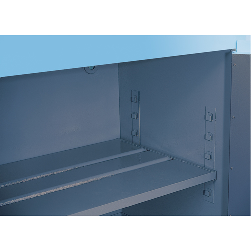 Armoires de s&eacute;curit&eacute; pour acides & produits corrosifs avec doublure ChemCor, 30 gal., 43" x 44" x 18" Sidevic Inc.
