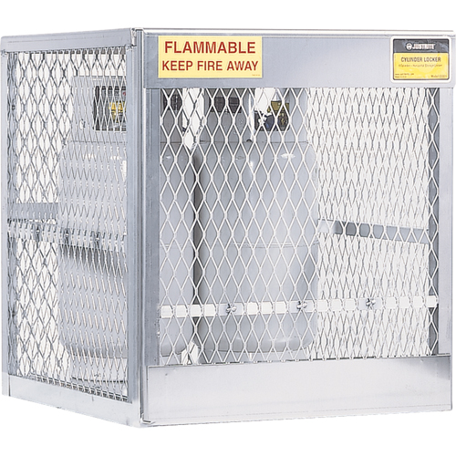 Armoires en aluminium pour bouteilles GPL, nbre de bouteilles: 4, 30" , 32" , 33-1/2" , Argent Sidevic Inc.