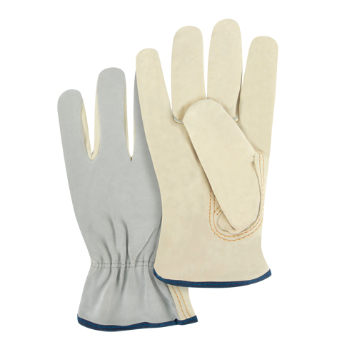 Gants de conducteur &agrave; dos fendu, T-Grand, Paume en Cuir fleur de vache Sidevic Inc.