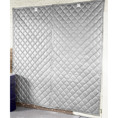 Couverture murale pour insonorisation, Fibre de verre matelass&eacute;, 8' lo x 4' la Sidevic Inc.