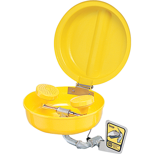 Eye/Face wash With Cover, Wall-Mount Installation, Plastic Bowl Sidevic Inc.