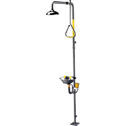 Safe-T-Zone&reg; Combination Shower & Eye/Face Wash Sidevic Inc.