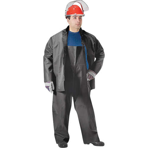 SBR Vulcan Rain Jacket, Rubber, 5X-Large, Black Sidevic Inc.