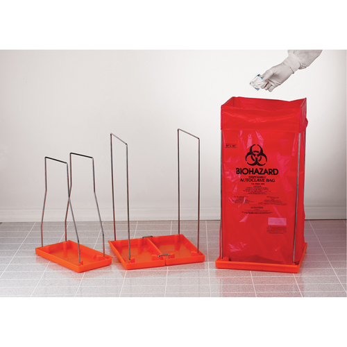 Clavies&reg; Bag Holders, Bio-Hazard, 14" L x 14" W Sidevic Inc.