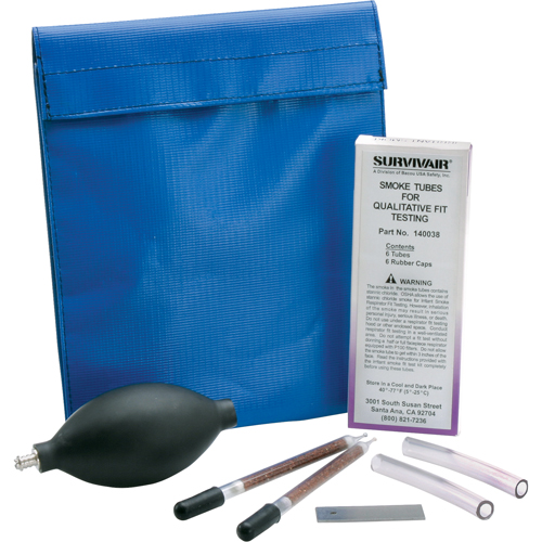 Trousse d'essai d'ajustement - Trousses d'essai d'ajustement pour irritant, Qualitatif, Solution Fum&eacute;e Sidevic Inc.