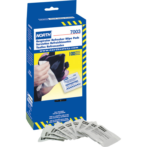 Lingettes rafraîchissantes pour respirateur North, Lingettes Sidevic Inc.