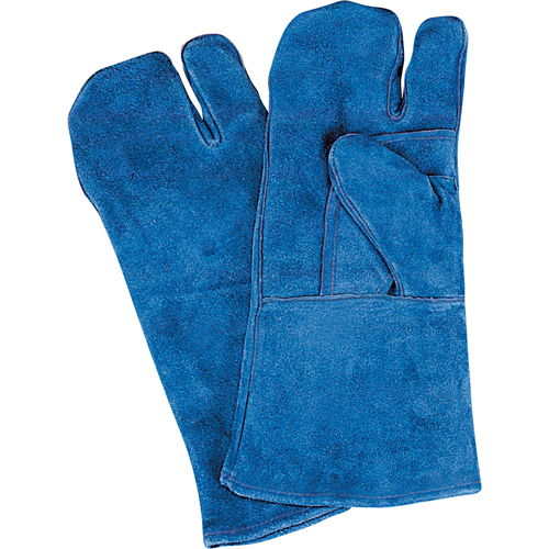 Gants de soudage &agrave; pouce & paume doubles, Cuir de vache refendu, Taille Grand Sidevic Inc.