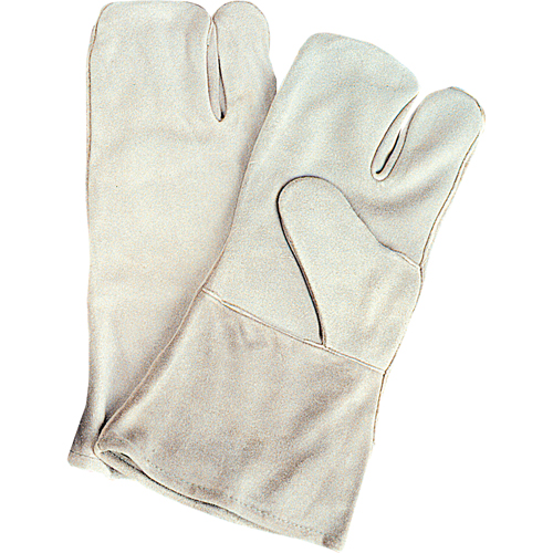 Standard-Duty Welder's Gloves, Split Cowhide, Size Large Sidevic Inc.