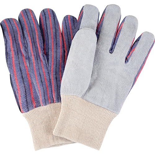 Standard-Duty Work Gloves, Large, Split Cowhide Palm Sidevic Inc.