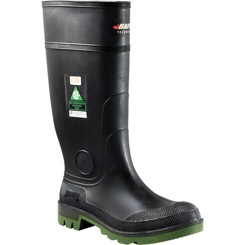 Enduro All Season Industrial Boots, Rubber, Steel Toe, Size 8, Puncture Resistant Sole Sidevic Inc.