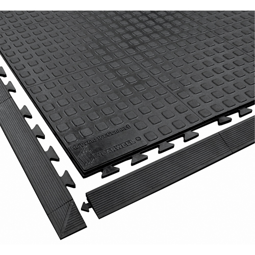 Tapis Rejuvenator Connect No 502, Polyur&eacute;thane, 3' la c, 3' lo, 5/8" &eacute;paisseur, Noir Sidevic Inc.