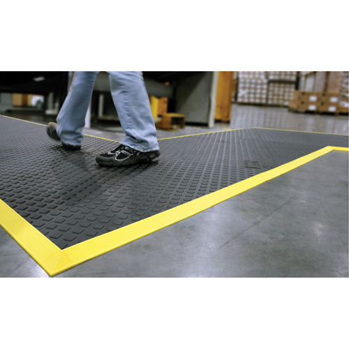 Tapis Rejuvenator Connect No 502, Polyur&eacute;thane, 3' la c, 3' lo, 5/8" &eacute;paisseur, Noir Sidevic Inc.
