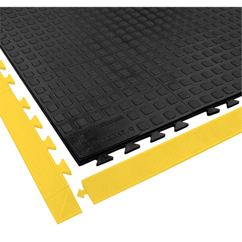 Tapis Rejuvenator Connect No 502, Polyur&eacute;thane, 3' la c, 3' lo, 5/8" &eacute;paisseur, Noir Sidevic Inc.
