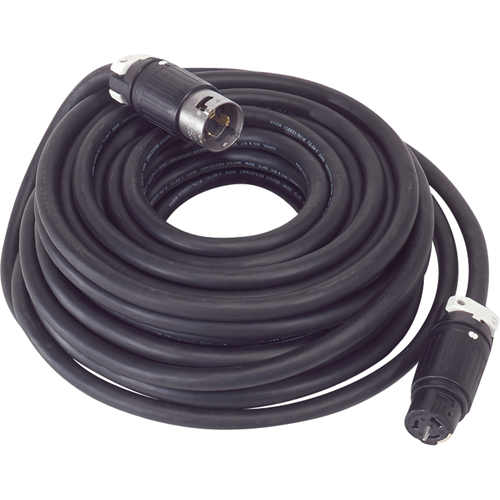 Cordon d'alimentation pour appareil temporaire de distribution de l'&eacute;nergie, SOOW, 50 A, 50' Sidevic Inc.