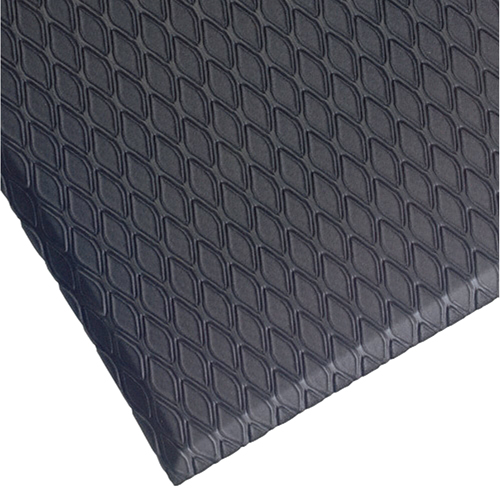 Cushion Max Mats, Diamond, 2' x 3' x 5/8", Charcoal, Nitrile/PVC Sidevic Inc.