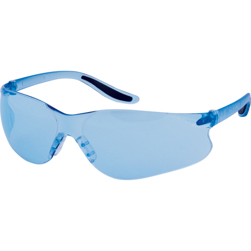 Lunettes de s&eacute;curit&eacute; s&eacute;rie Z500, Lentille Bleu, Anti-&eacute;gratignures, ANSI Z87+/R&eacute;pond ou surpasse la norme CSA Z94.3 Sidevic Inc.